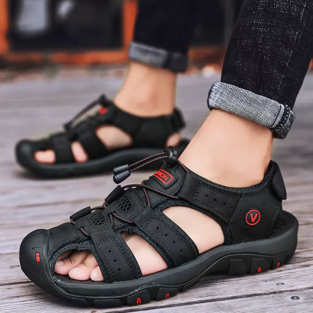 Babuk: Sandalias ortopédicas de cuero - Imagen 6